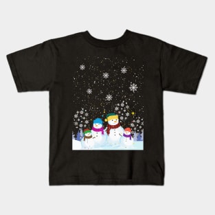 Snowy Day Enid Kids T-Shirt